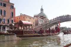 Barca \"Veneziana\" al Corteo Storico